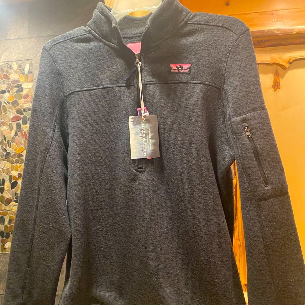 Simply Southern 3/4 Zip sweatshirt